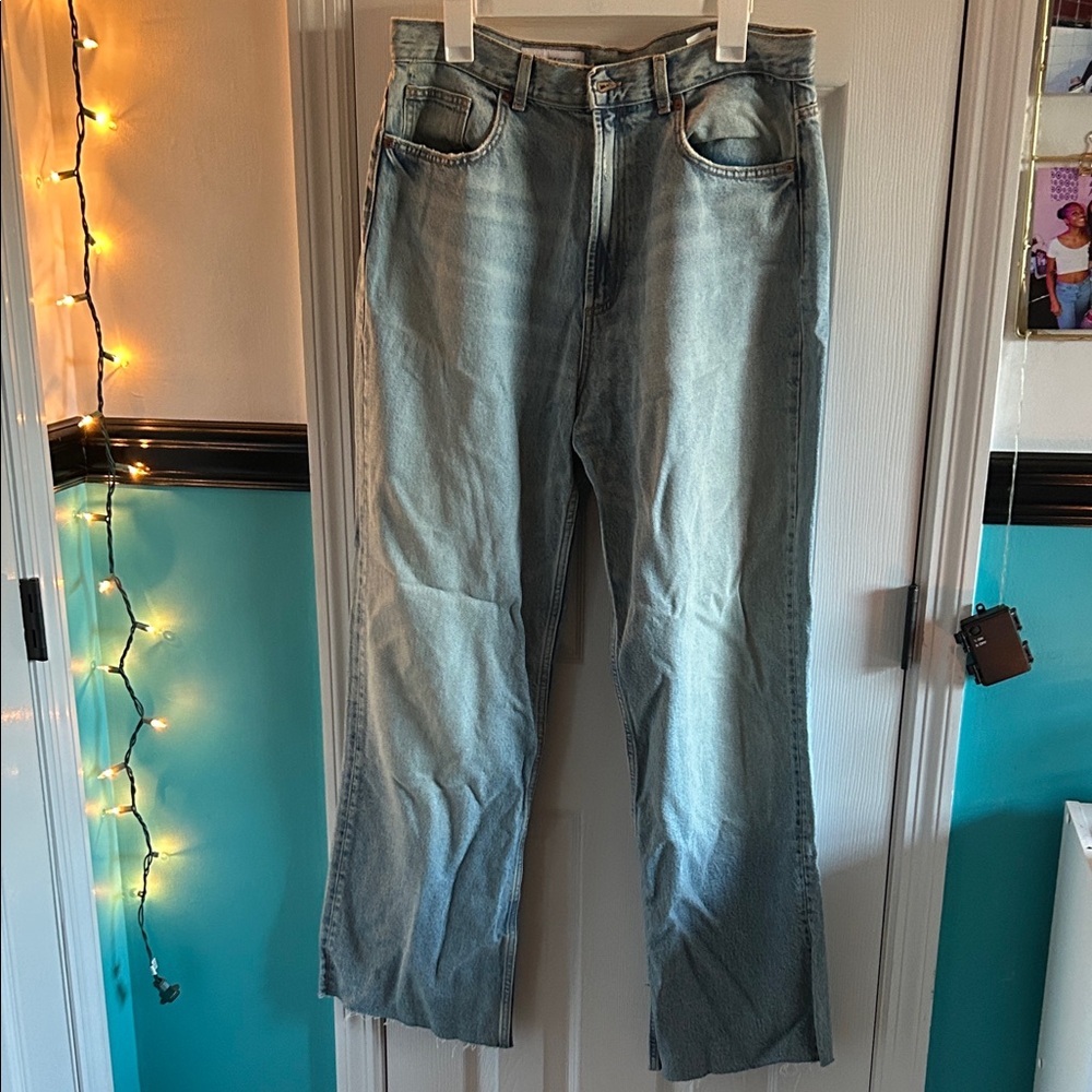Zara Classic Blue Denim Pants